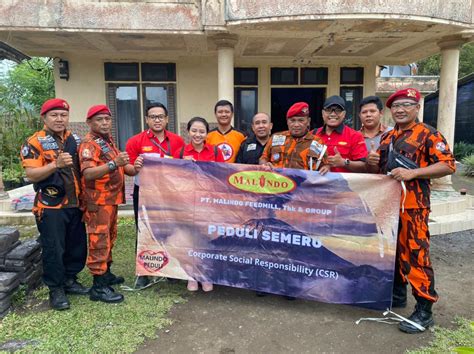 Assistance For Mount Semeru Eruption Victims Pt Malindo Feedmill Tbk