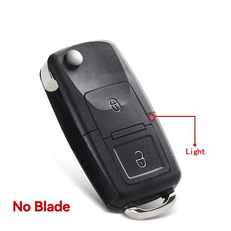 Buttons Remote Flip Folding Car Key Shell For Vw Volkswagen Mk Bora