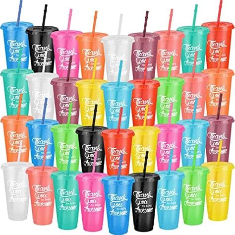 Dandat 24 Pcs Appreciation Tumblers Ts Bulk 24 Oz Thank