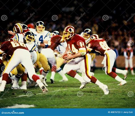 John Riggins Washington Redskins Editorial Photography - Image of ...