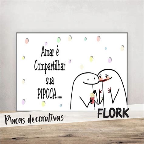 Placa Decorativa Flork Elo Produtos Especiais