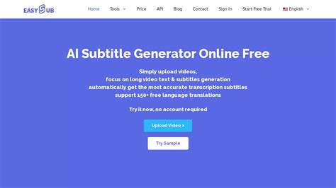 EasySub - AI Subtitle Generator for Long Videos