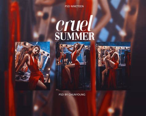 cruel summer psd by chunyoung on DeviantArt