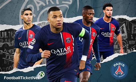 Buy Paris Saint Germain Tickets 202324 Football Ticket Net