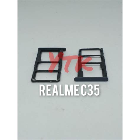 Jual Simtray Simlock Tempat Kartu Simcard Realme C Shopee Indonesia