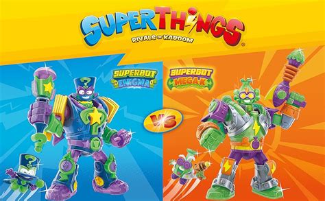 Superthings Enigma Superbot Articulated Hero Robot With Combat