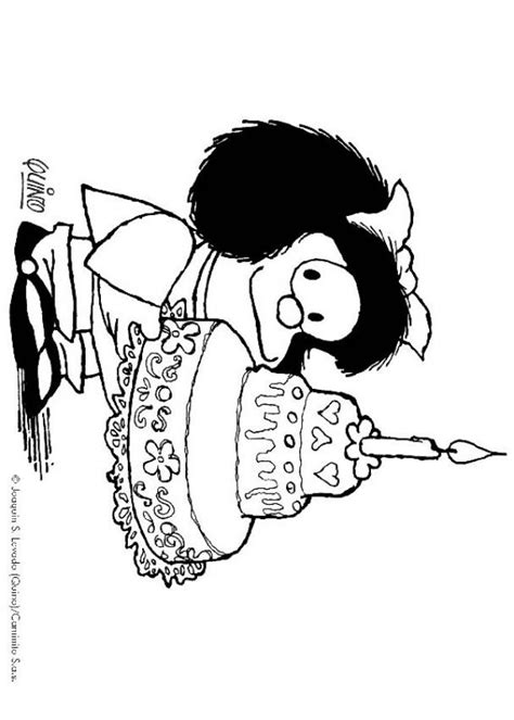 Dibujos De Mafalda Para Colorear E Imprimir Imagui