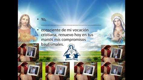 ORACION DE CONSAGRACION A JESUS POR MARIA YouTube