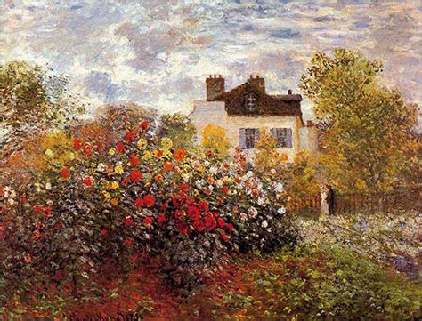 아르장퇴유 모네의 정원 Monet s Garden at Argenteuil 1873 Oil on canvas 61 x