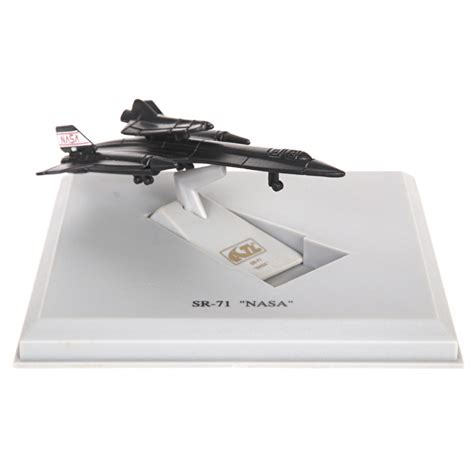 Nasa Sr 71 Blackbird Die Cast Metal Model Vliegtuig And Piloot