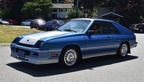 1986 Dodge Shelby Charger Shelby Dodge Chrysler Jeep