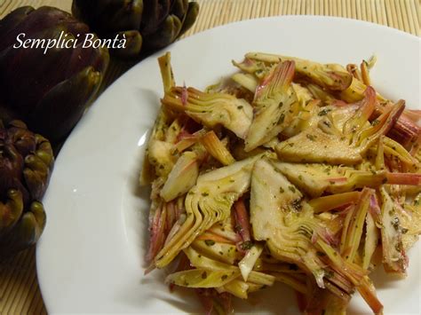 Insalata Di Carciofi Crudi Semplici Bonta