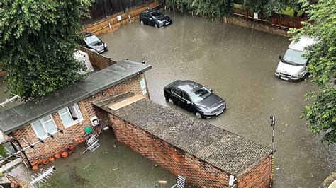 Flooding Parts Of London And The South Of England Hit By Heavy