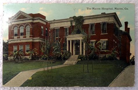 1911 POSTCARD THE MACON HOSPITAL MACON GEORGIA #bb7 | eBay