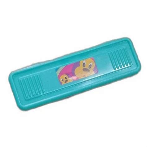 Blue Plastic Pencil Box, For Schools at Rs 50/piece in Mumbai | ID ...