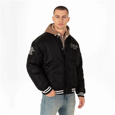 Pit Bull West Coast Jacke Seabridge Varsity Schwarz Xl Xl