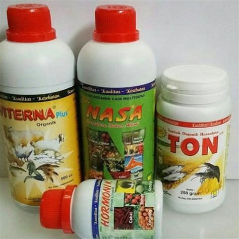 Jual Paket Perikanan Organik Nasa Lengkap TON Viterna Hormonik