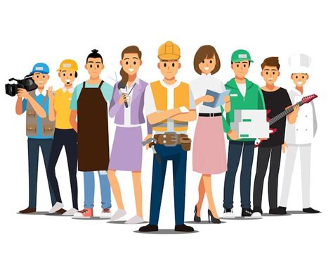 Labor Workforce Vectors And Illustrations For Free Download Freepik