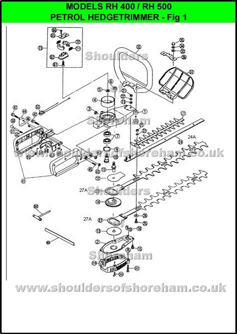 Ryobi Hedge Trimmer Parts Diagram | Reviewmotors.co