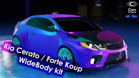 Kia Cerato Forte Koup Widebody Kit Cars Everyone YouTube