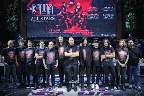 Konser Dewa Featuring All Stars Stadium Tour Hadirkan Musisi