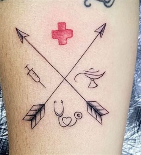 Pin Em Tattoos Tatuagem De Enfermeira Tatuagem M Dica Tatuagem