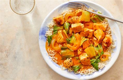 Recipe: Coconut Chicken & Bok Choy Curry with Brown Rice - Blue Apron