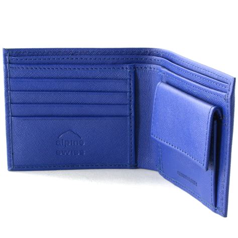 Mens Leather Bifold Wallet With Coin Pocket Semashow