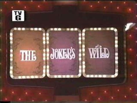 Loved It As A Weee One Jokers Wild Game Show Joker