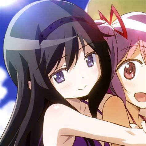 (1/2) homura ! | Madoka magica, Modoka magica, Madoka and homura ...