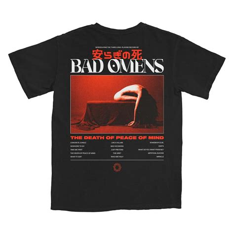 Bad Omens - Tracklist Tee