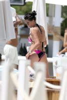 SWIMWEAR Danielle Lloyd Wearing Bikini At Nikki Beach In Ibiza