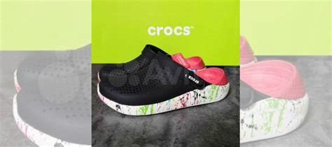 Crocs крокс шлепки новые LiteRide оригинал+подарoк купить в Москве ...