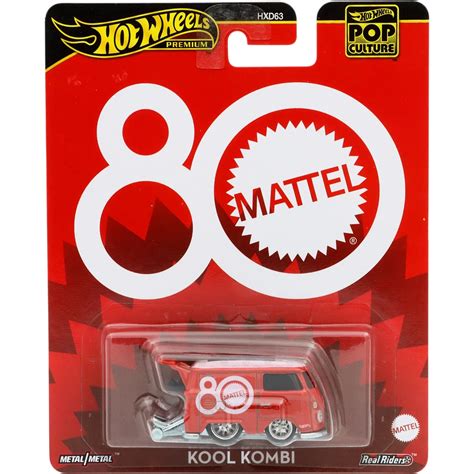 Kool Kombi Mattel th Anniversary Röd Hot Wheels