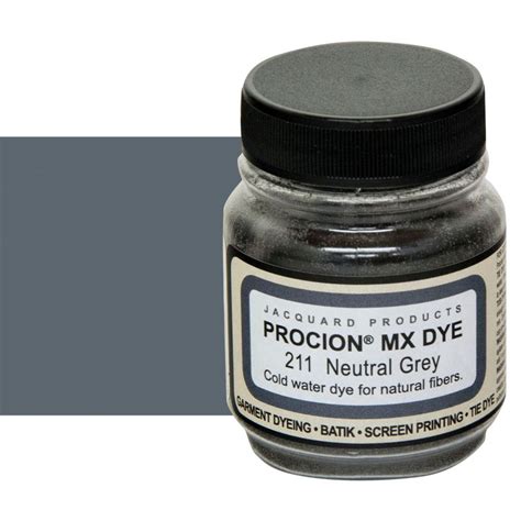 Jacquard Procion MX Dye 2 3 Oz Neutral Gray Jerry S Artarama