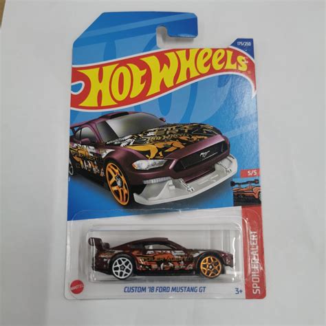 Jual Hot Wheels J CUSTOM FORD MUSTANG GT SPOILER ALERT HW Hotwheels Shopee Indonesia