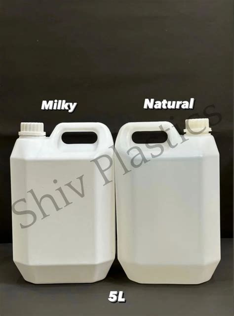 Hdpe Chemical Edible Oil Plastic Jerry Cans Capacity Liter At Rs