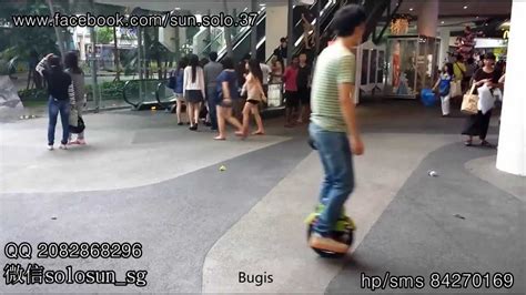 One Day In Singapore Self Balancing Unicycle Youtube