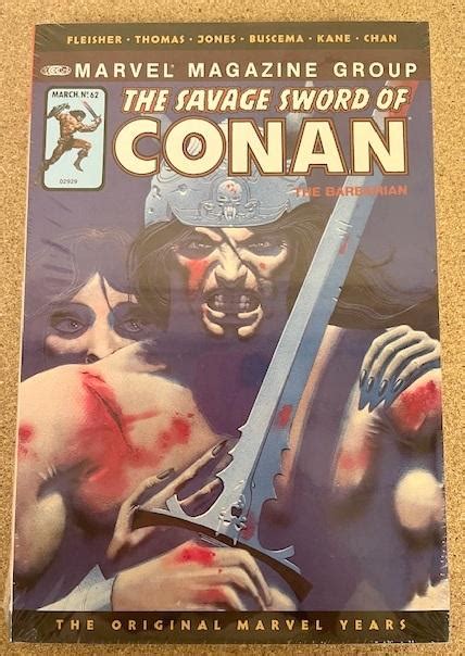 Savage Sword Conan Dm Variant Original Marvel Years Omnibus Hardcover