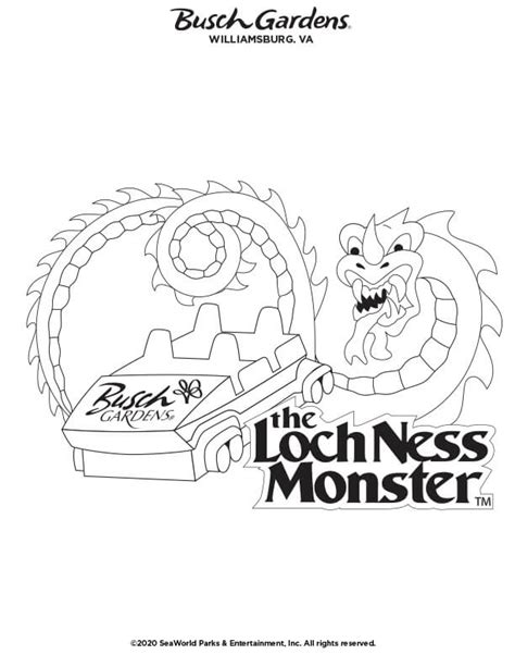 30 Loch Ness Monster Coloring Pages Claudeaaislynn