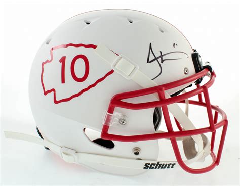 Tyreek Hill Signed Full-Size Authentic On-Field Helmet (JSA Hologram ...