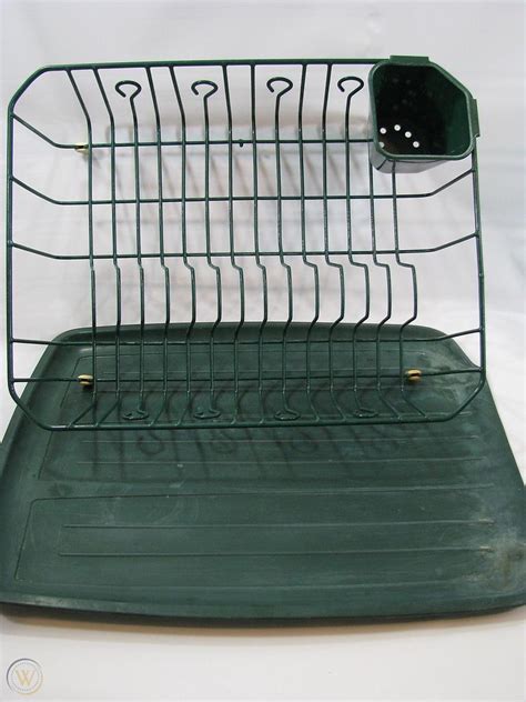 Large Vintage Rubbermaid Drain Board Mat Dish Rack Drainer Draining