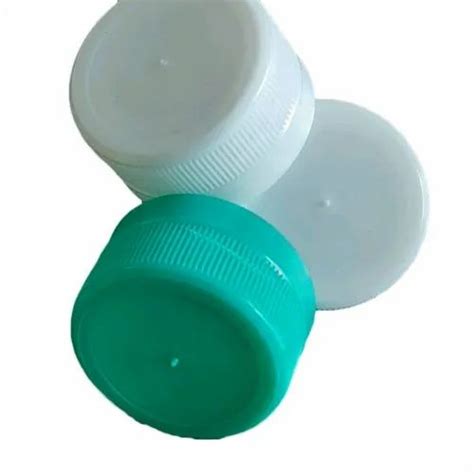 White Plastic Water Bottle Screw Cap Mm Diameter At Rs Piece