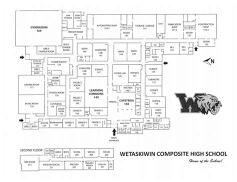 Waukee High School Classroom Map