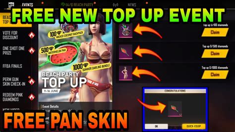 Free New Top Up Event Free Fire New Top Up Event Free All