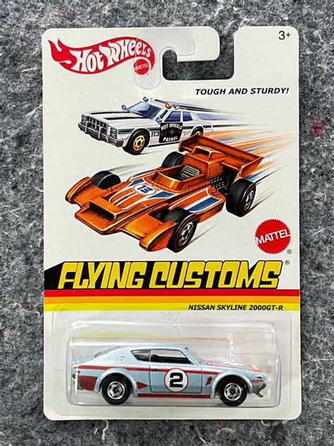 Hot Wheels 2013 Flying Customs Nissan Skyline 2000 GT R ホットウィール 日産 ニッサン スカイライン ケンメリ バケット バリエーション