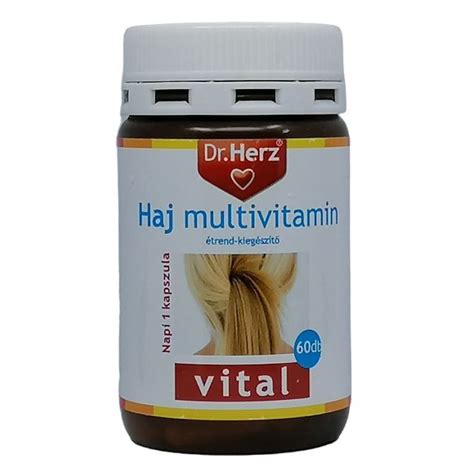 Dr Herz Haj Multivitamin Kapszula Db Herbaposta Webshop