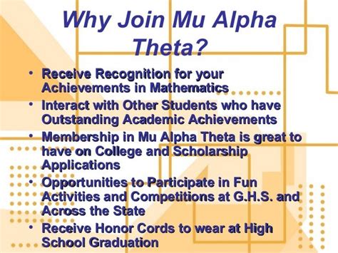 Mu alpha theta