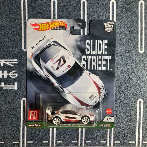 Jual Hot Wheels Premium Toyota Gr Supra Greddy White Putih Slide Street Shopee Indonesia