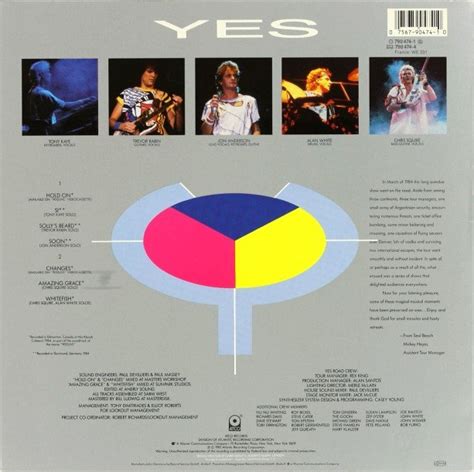 Yes 1985 9012 Live The Solos Виниловая пластинка в интернет